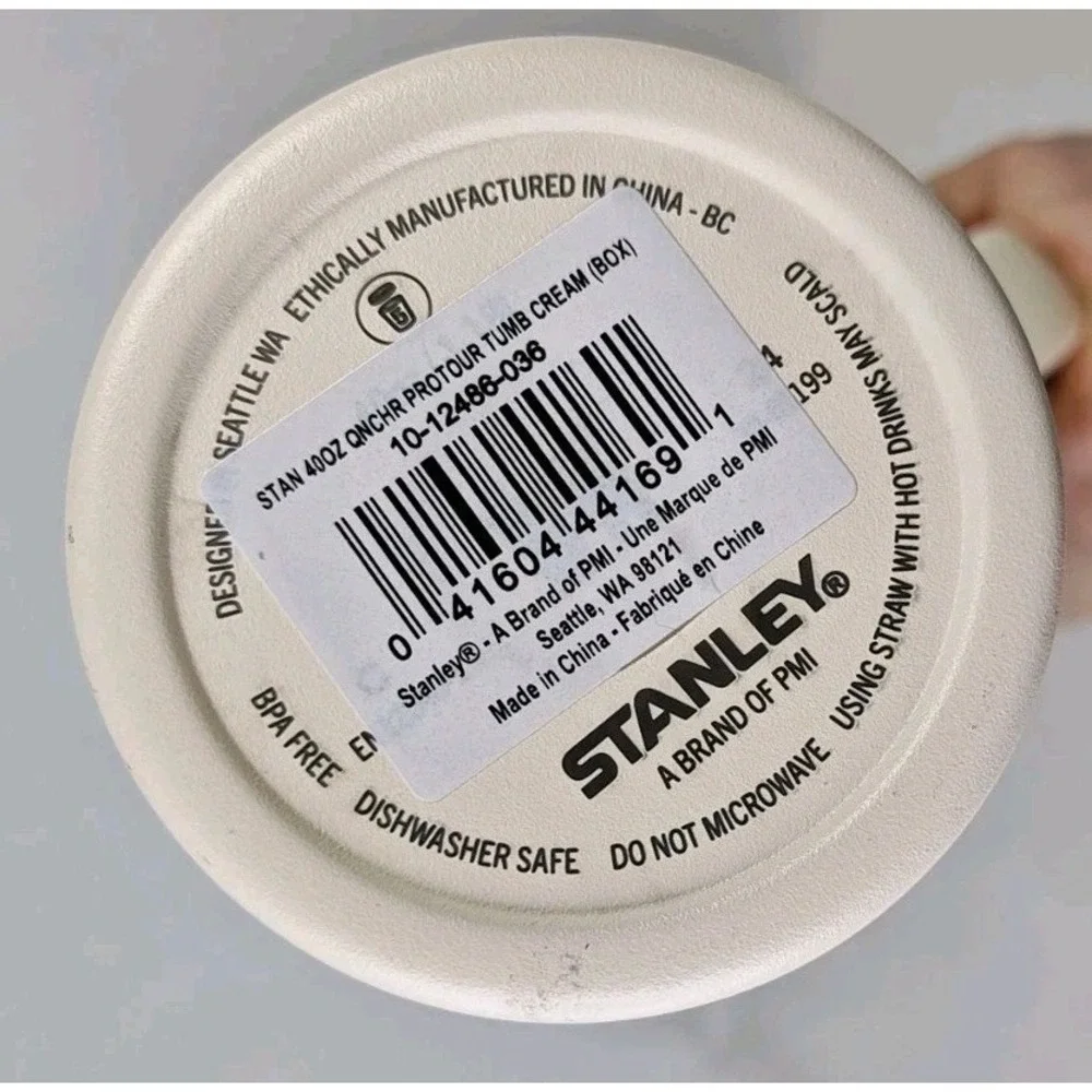 New STANLEY Quencher ProTour H2.0 Tumbler with Handle and Straw 40 oz Cream - Picture 3 of 9